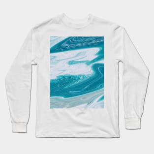 Abstract Liquid 6 Long Sleeve T-Shirt